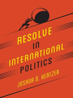cover image of Resolve in International Politics